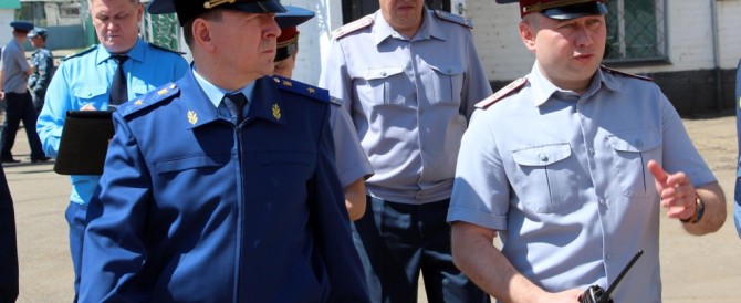 Исправительную колонию строгого режима № 3 посетил прокурор Республики Марий Эл Сергей Беляков