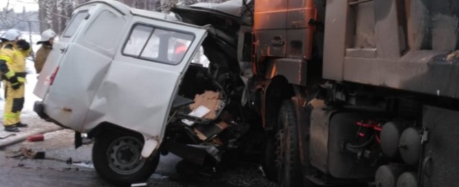 В Марий Эл, автомобиль скорой помощи, попал в смертельное ДТП