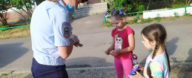 Полицейские Марий Эл присоединились к Всероссийской акции «Безопасность детства 2020»