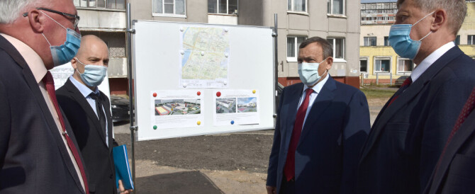 Глава Марий Эл осмотрел земельный участок под строительство нового здания гимназии «Синяя птица»