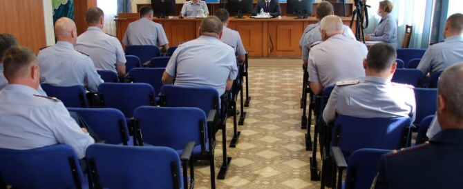 Главный федеральный инспектор по Республике Марий Эл Павел Волков принял участие в совещании руководящего состава УФСИН