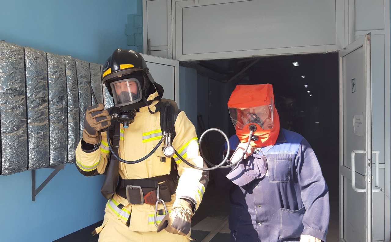 В Йошкар-Оле пожарные спасали работников ЗПП