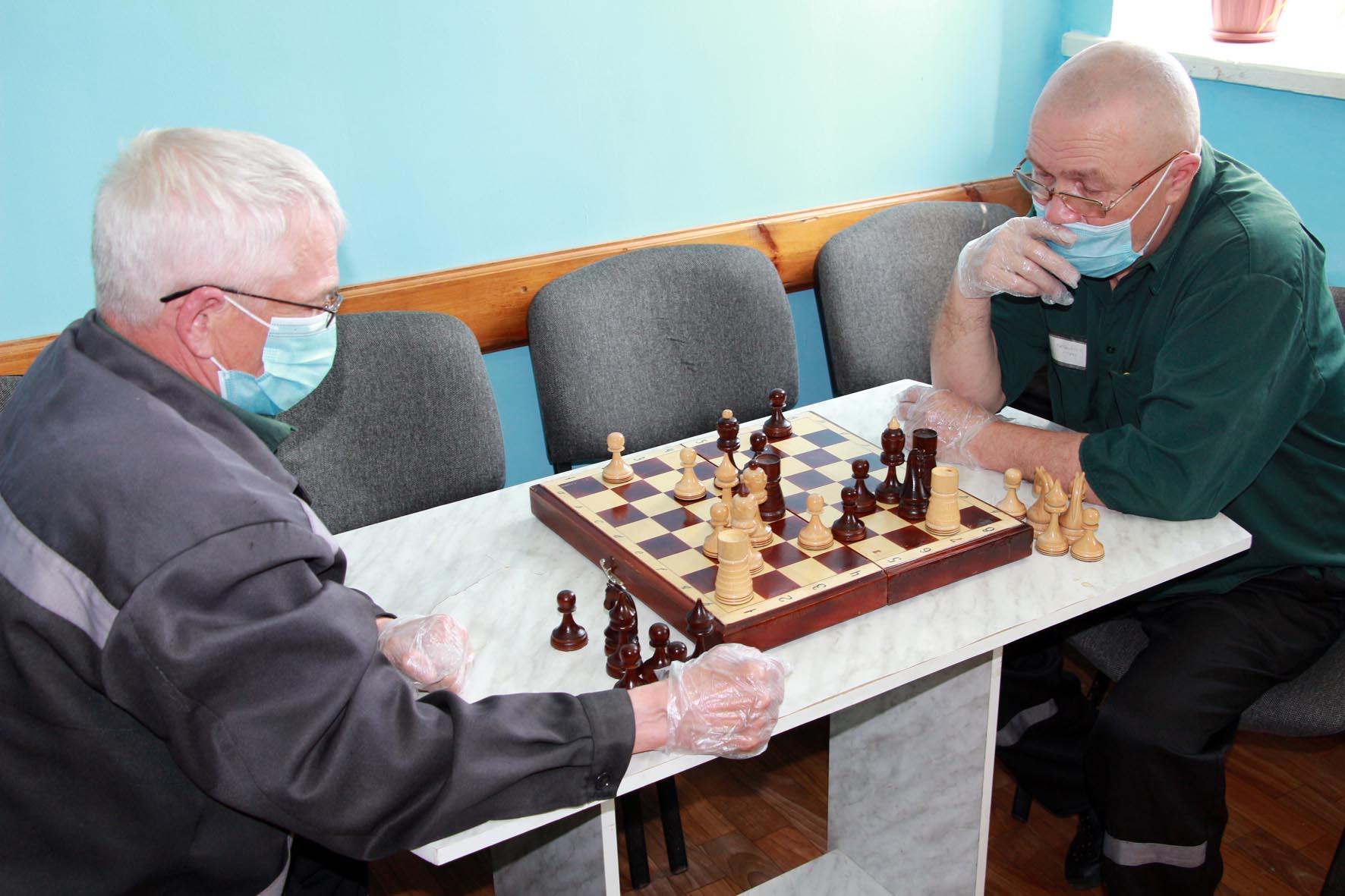 Осужденные исправительных учреждений Марий Эл приняли участие в Общероссийской акции, посвященной Международному дню шахмат