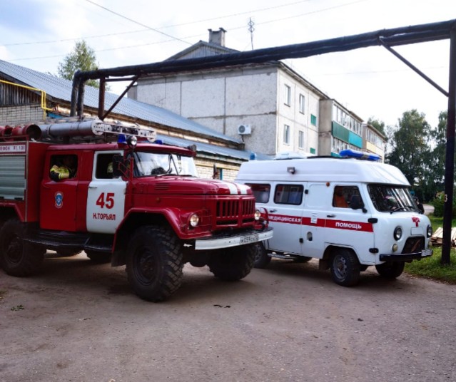 В Новоторъяльском районе пожар унёс жизни троих пожилых людей