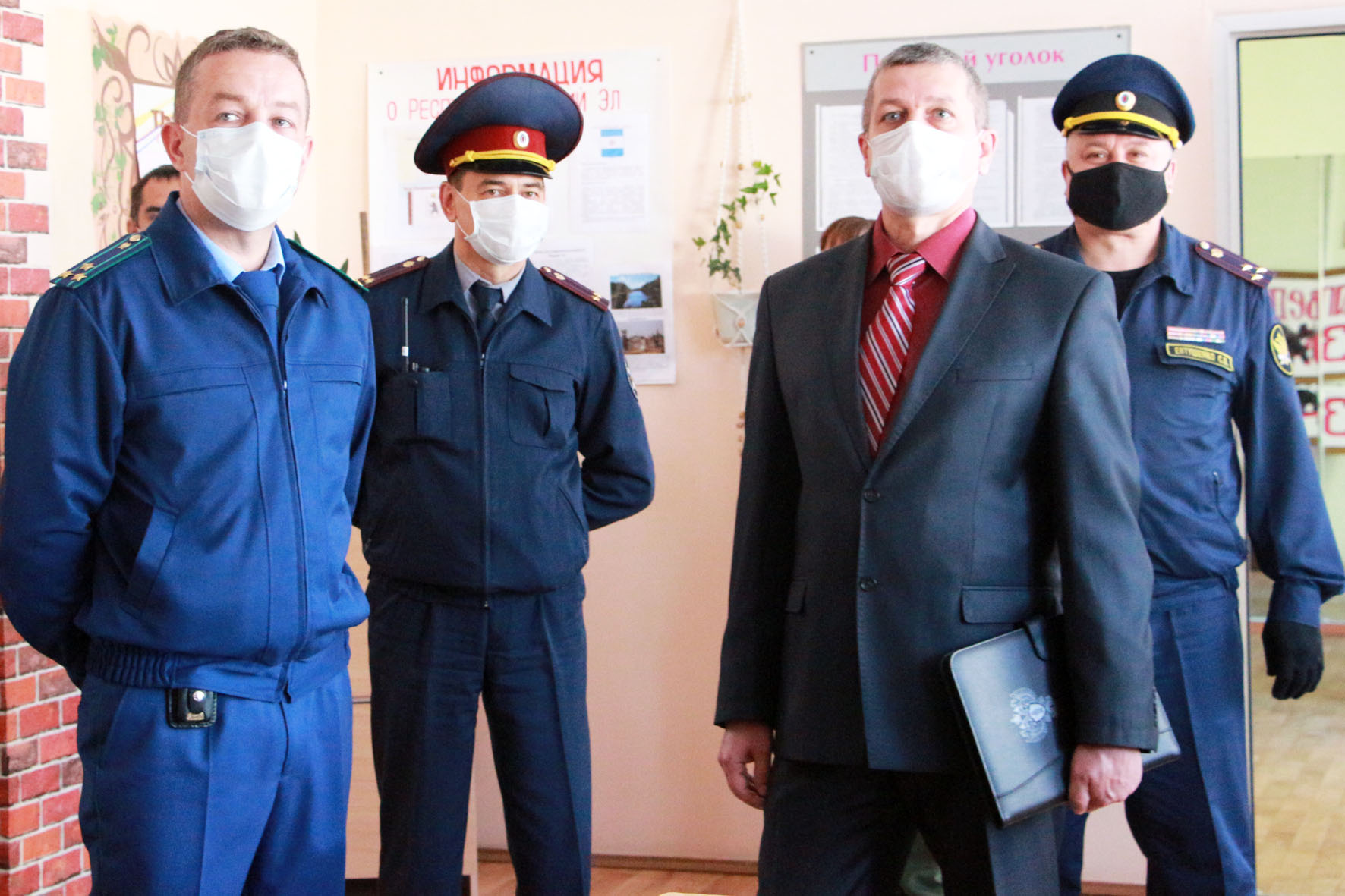 Исправительную колонию общего режима № 7 посетил уполномоченный по правам человека в Марий Эл Фанис Мухаметгалиев
