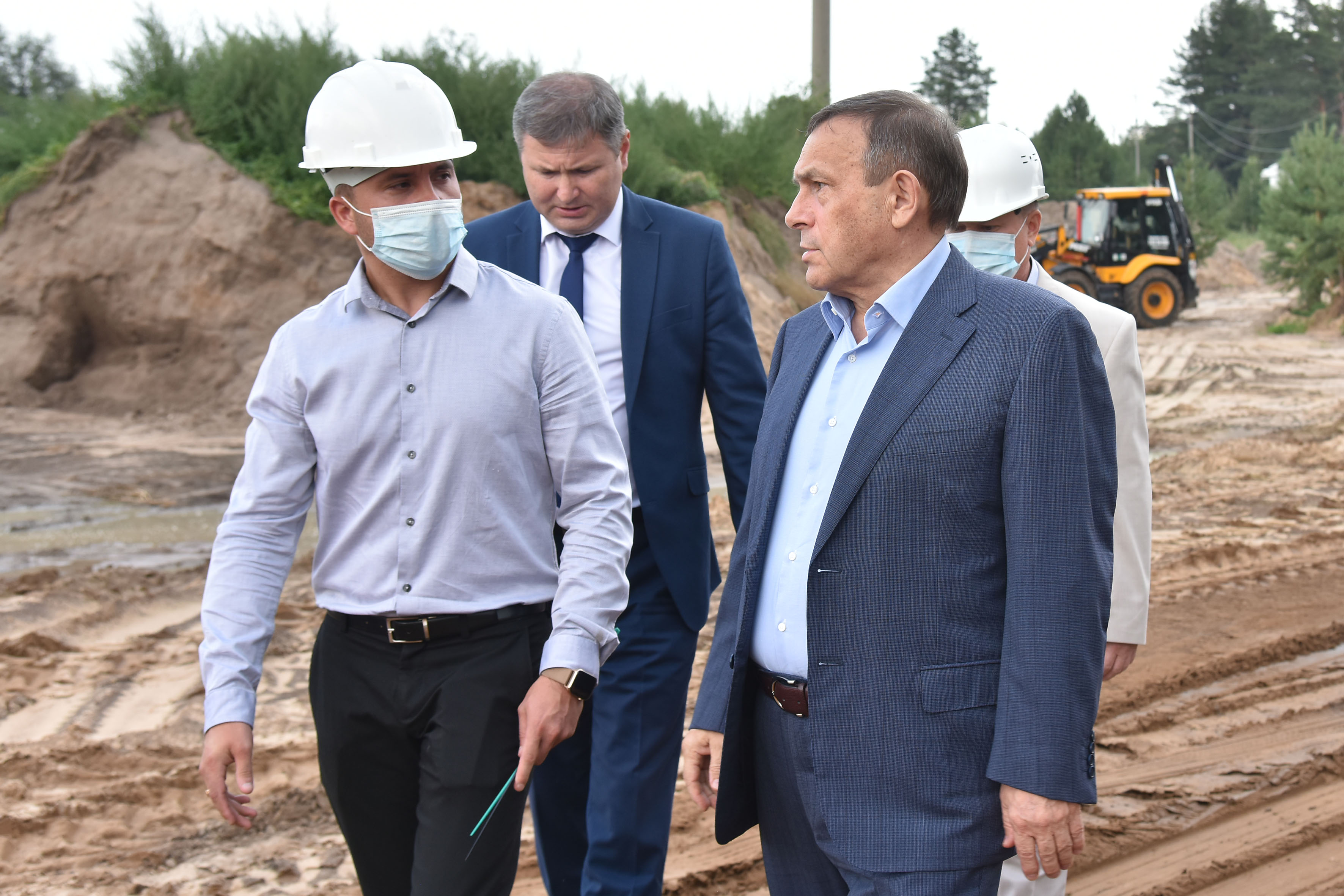 Благодаря реализации нацпроектов в Моркинском районе ведется строительство и реконструкция социально значимых объектов